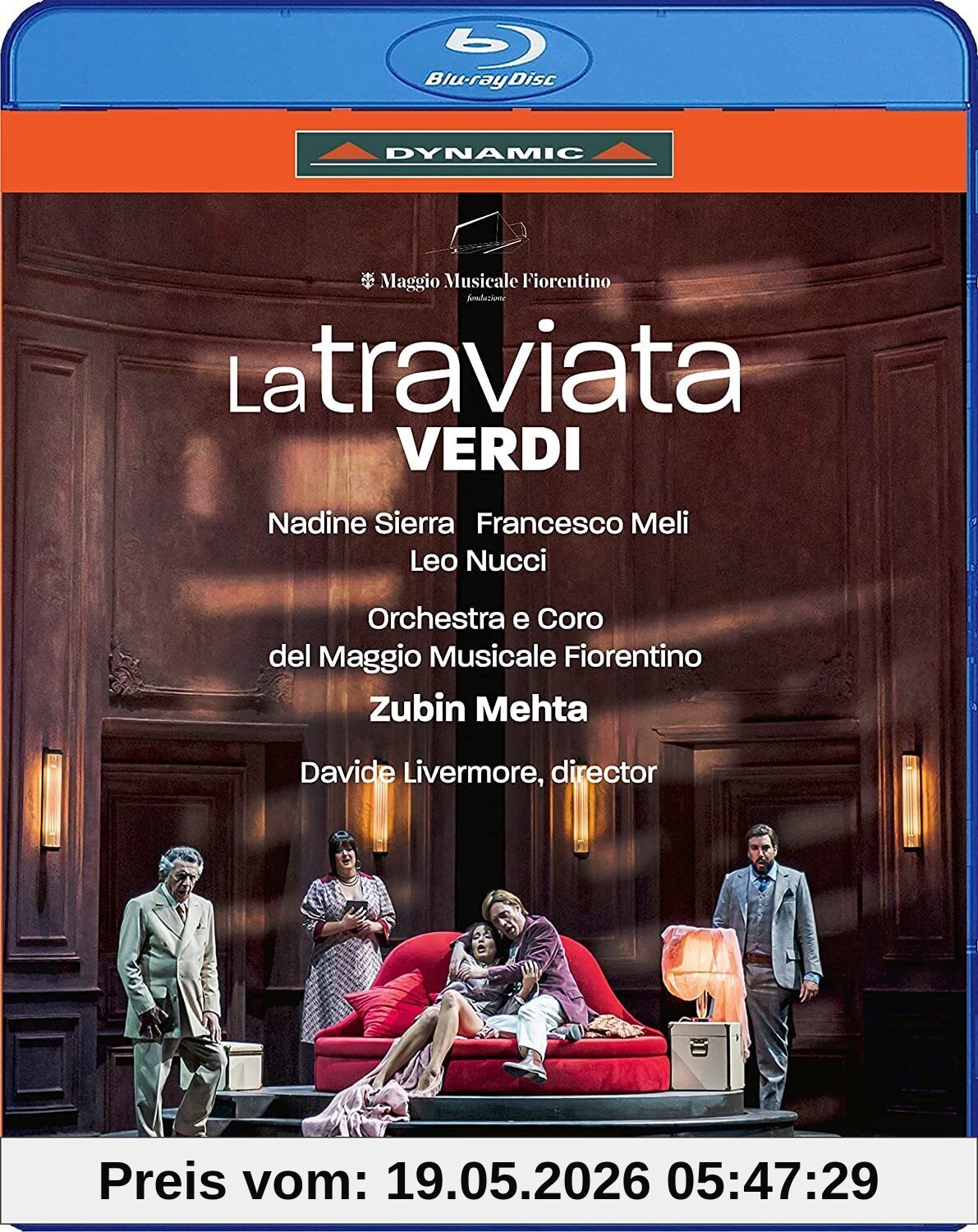 Davide Livermore La Traviata [September 2021, Teatro Del Maggio Musicale Fiorentino, Florence] [Blu-ray]