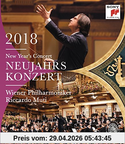 Neujahrskonzert 2018 / New Year's Concert 2018 [Blu-ray]