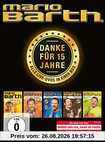 Mario Barth - Danke für 15 Jahre: Alle Live-DVDs in einer Box!