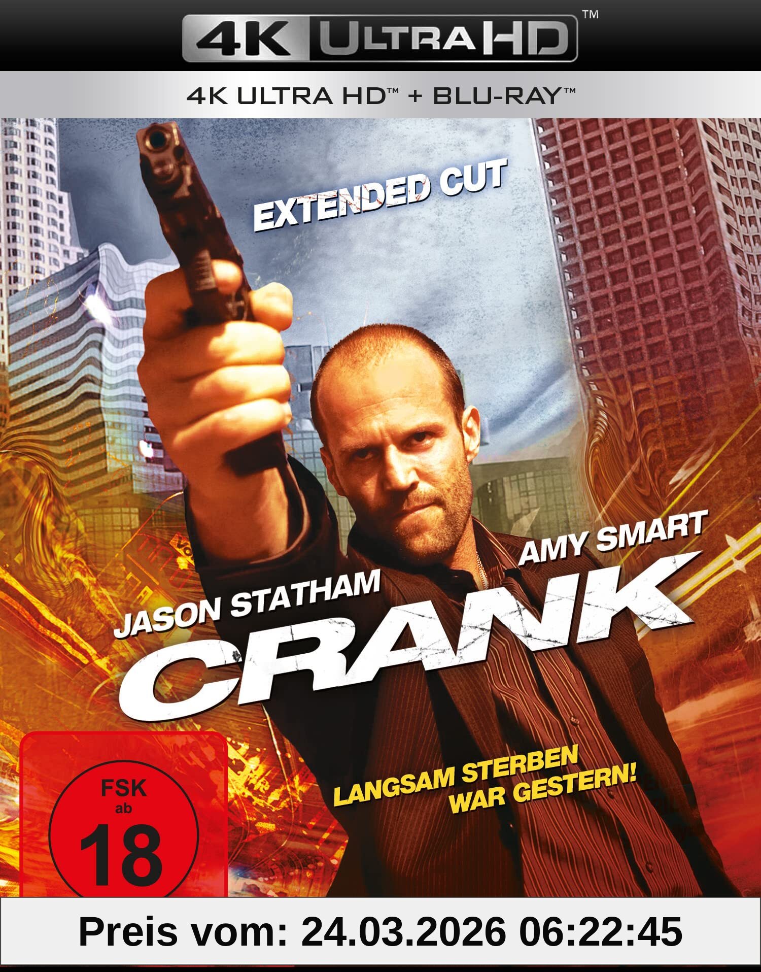 Crank Extended Cut Uhd Blu-Ray [Import]