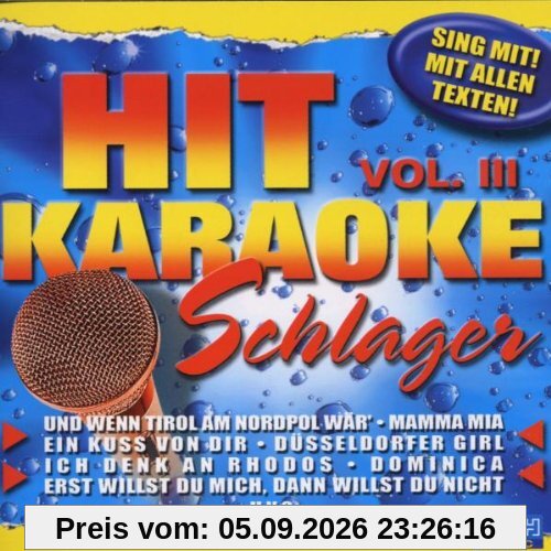 Hit Karaoke Schlager Vol. 3