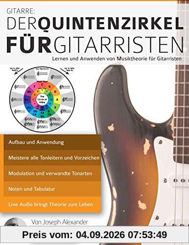 Gitarre: Der Quintenzirkel für Gitarristen: Lernen und Anwenden von Musiktheorie für Gitarristen