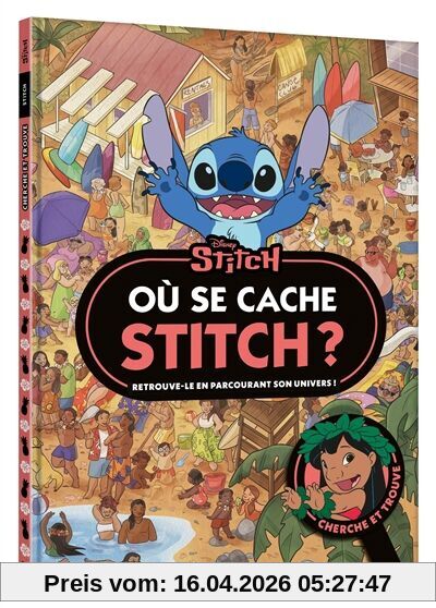 Où se cache Stitch ? : retrouve-le en parcourant son univers !