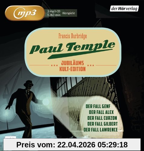 Paul Temple Jubiläums-Kult-Edition: Curzon/Gilbert/Lawrence/Genf/Alex