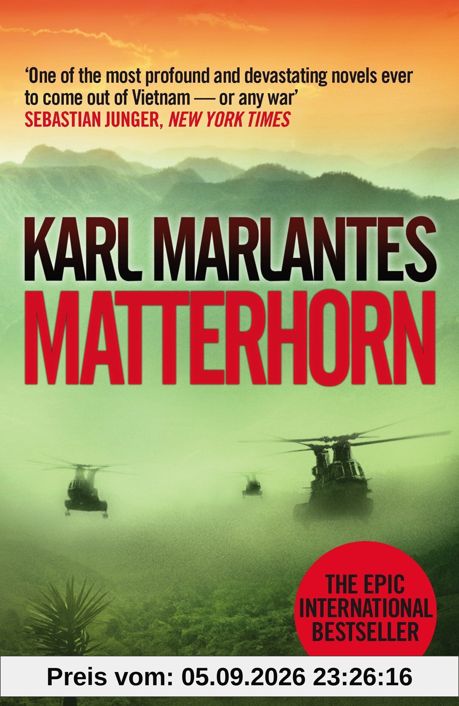 Matterhorn, English edition: A Novel of the Vietnam War. Nominiert: IMPAC DUBLIN LITERARY AWARD 2012, Ausgezeichnet: CENTER FOR FICTION FIRST NOVEL PRIZE 2010