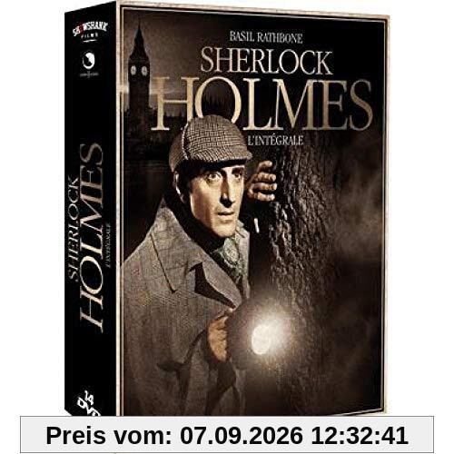 Coffret intégrale sherlock holmes / basil rathbone 14 films [FR Import]
