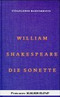 Die Sonette, m. CD-Audio