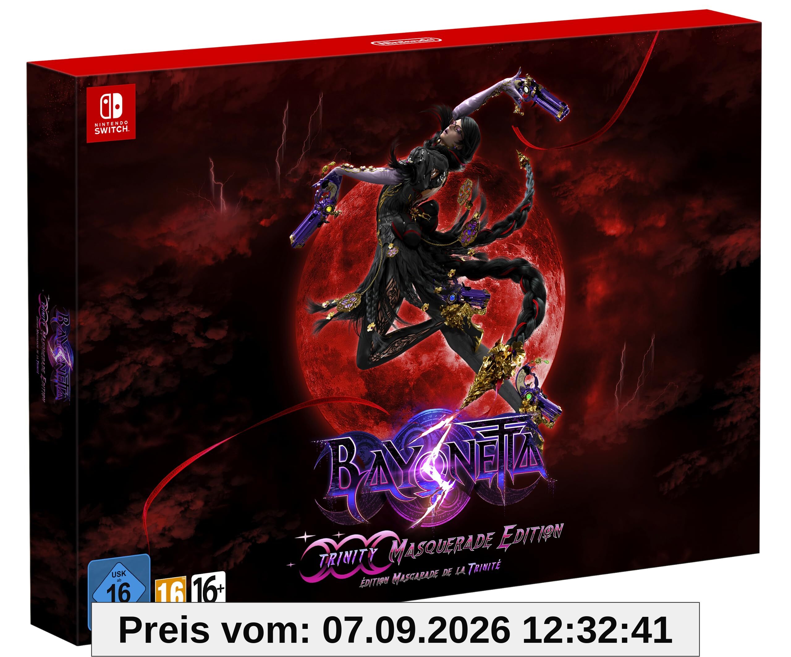 Nintendo Bayonetta 3 édition Mascarade de la Trinité