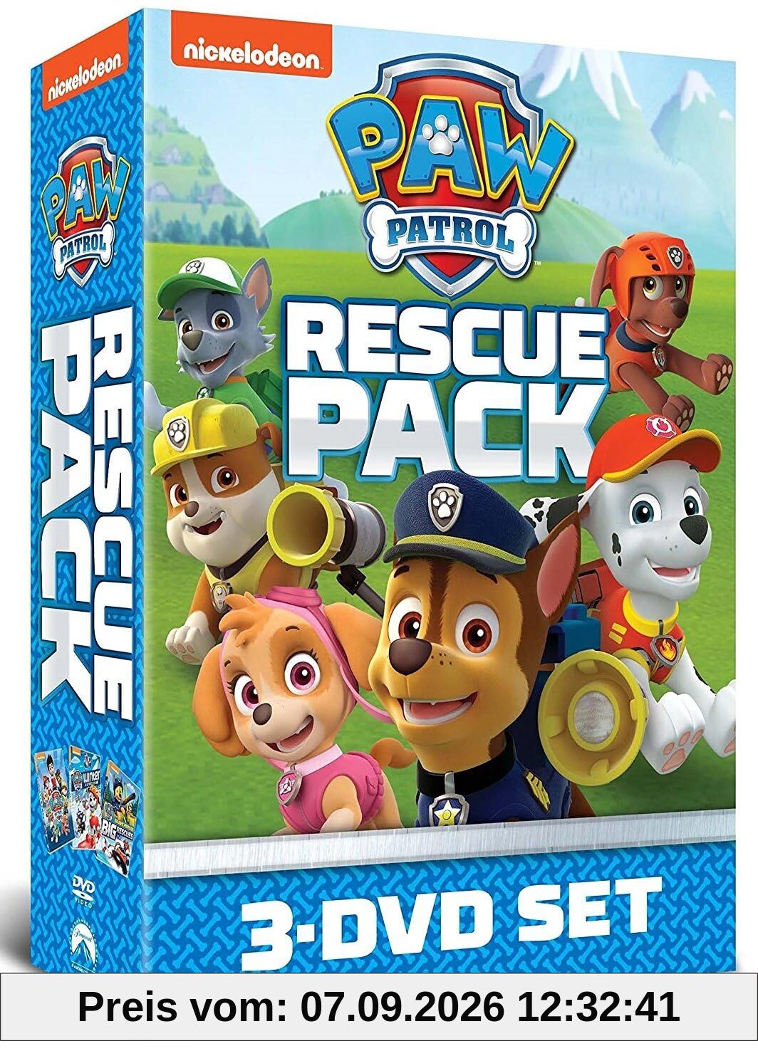 PAW Patrol Rescue Pack [3 DVDs]