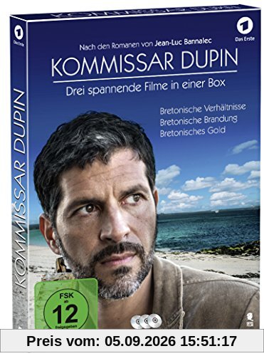 Kommissar Dupin - Box (Bestseller-Verfilmung als 3-Disc-Digipack im hochwertigen Schuber) [3 DVDs]
