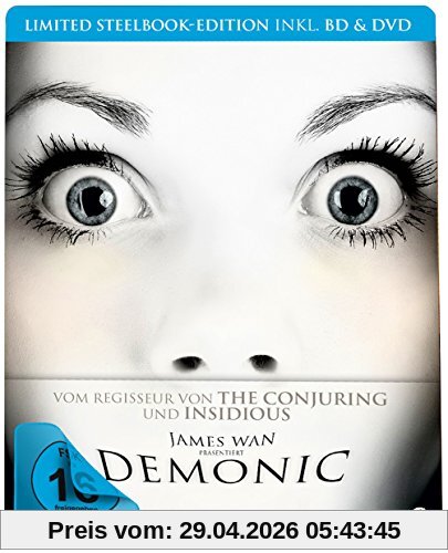 Demonic - Haus des Horrors (Blu-ray Steelbook inkl. Blu-ray und DVD, Limited Edition) (exklusiv bei Amazon.de)