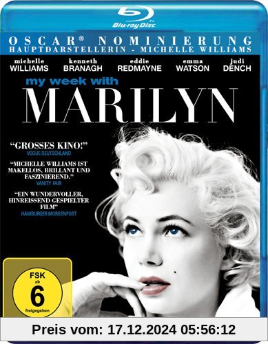 My Week With Marilyn [Blu-ray]