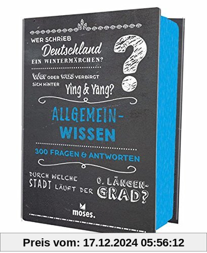 Quiz-Box Allgemeinwissen: 300 Fragen & Antworten