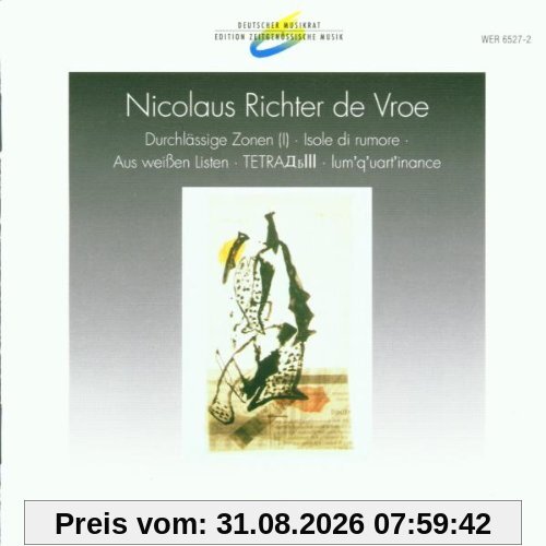 Deutscher Musikrat: Edition Zeitgenössische Musik - Nicolaus Richter de Vrö