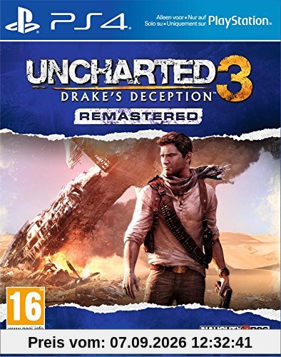 Uncharted 3: Drake's Deception Remastered Jeu PS4