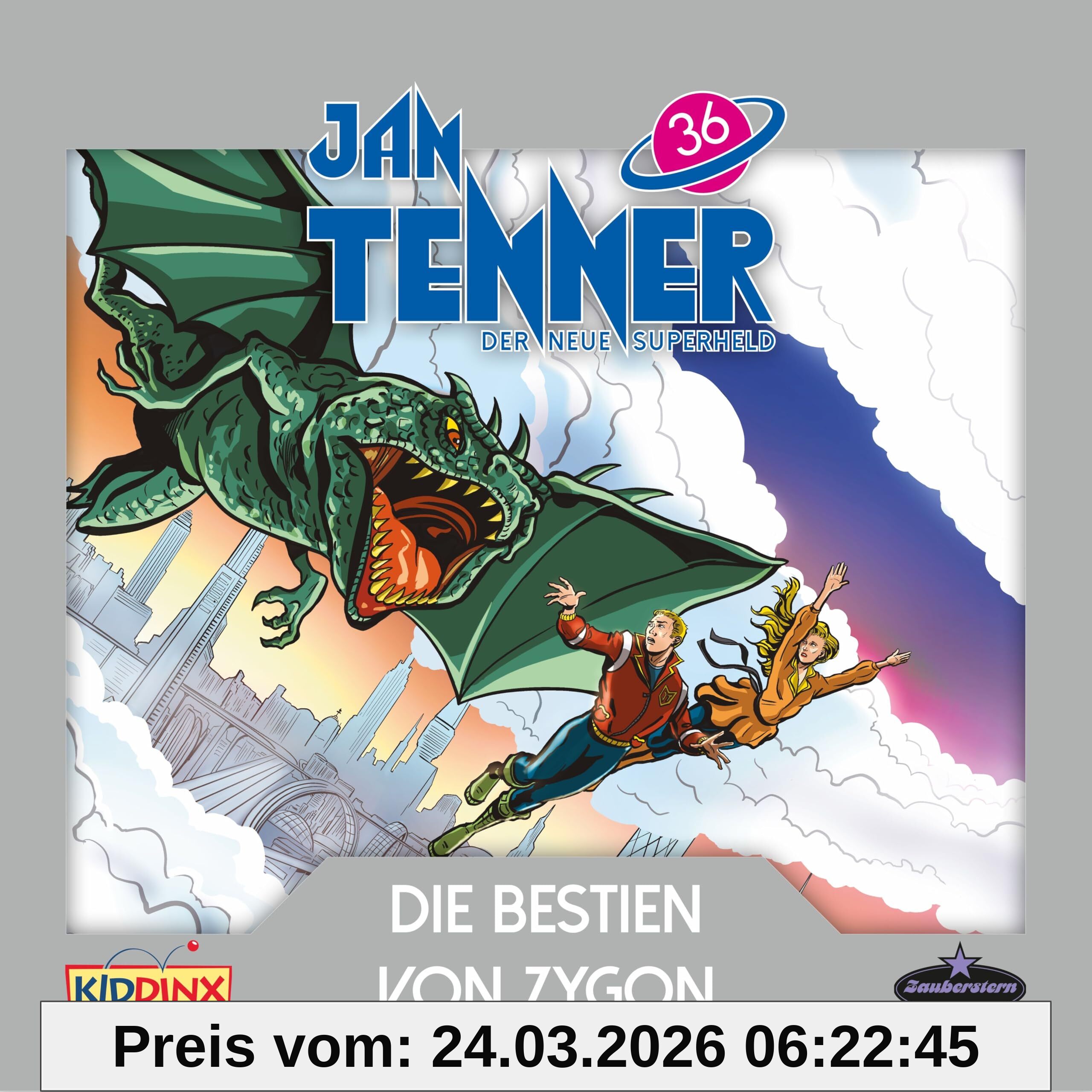 Jan Tenner - Die Bestien von Zygon,1 Audio-CD