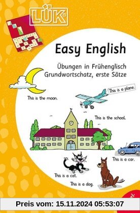 LÜK: Easy EnglishDoppelband: Übungen in Frühenglisch, Grundwortschatz, erste Sätze: Übungen für den Unterricht in Frühen