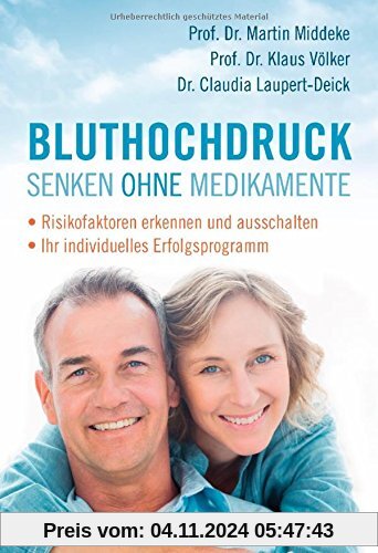 Bluthochdruck senken ohne Medikamente: -Risikofaktoren erkennen und ausschalten - -Ihr individuelles Erfolgsprogramm