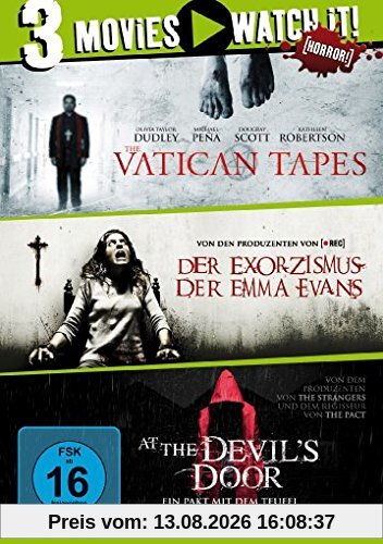 The Vatican Tapes / Der Exorzismus der Emma Evans / At the Devil's Door [3 DVDs]