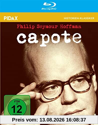 Capote - Remastered Edition / Brillante Filmbiografie über Erfolgsautor Truman Capote mit Philip Seymour Hoffman (Pidax Historien-Klassiker) (Blu-ray)