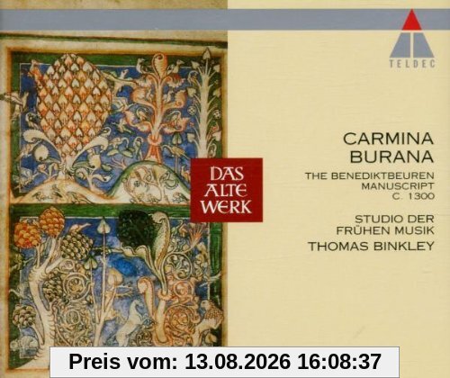 Carmina Burana (Lieder aus der Originalhandschrift um 1300)