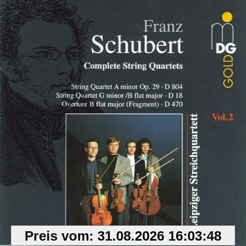 Leipziger Streichquartett Streichquartette Vol. 2