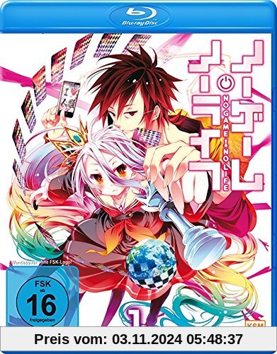 No Game No Life - Volume 1: Episode 01-04 [Blu-ray]