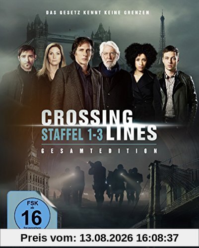 Crossing Lines - Staffel 1-3 - Gesamtedition [Blu-ray]