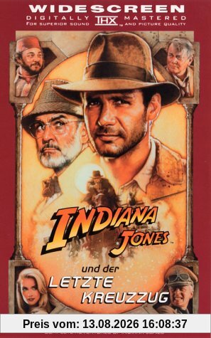 Indiana Jones und der letzte Kreuzzug (THX/WS) [VHS]
