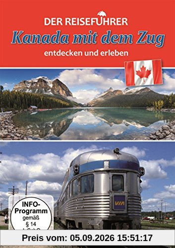 Der Reiseführer Kanada mit dem Zug