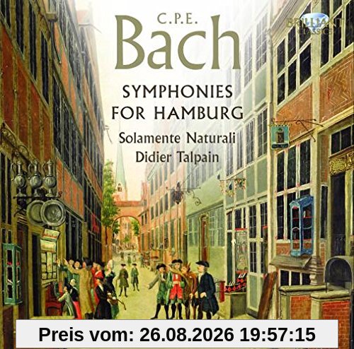C.P.E.Bach: Symphonies for Hamburg