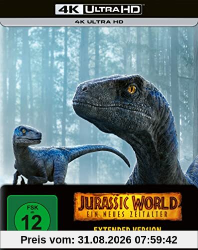 Jurassic World: Ein neues Zeitalter - 4K UHD - Steelbook