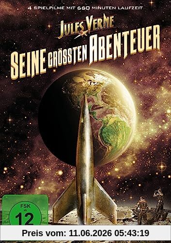 Jules Verne - Seine größten Abenteuer [4 DVDs]