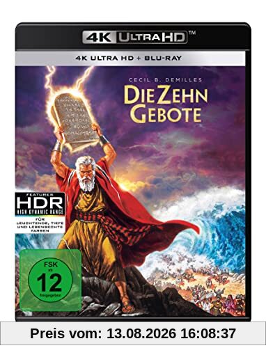 Die Zehn Gebote (4K Ultra HD) (+ Blu-ray2D)