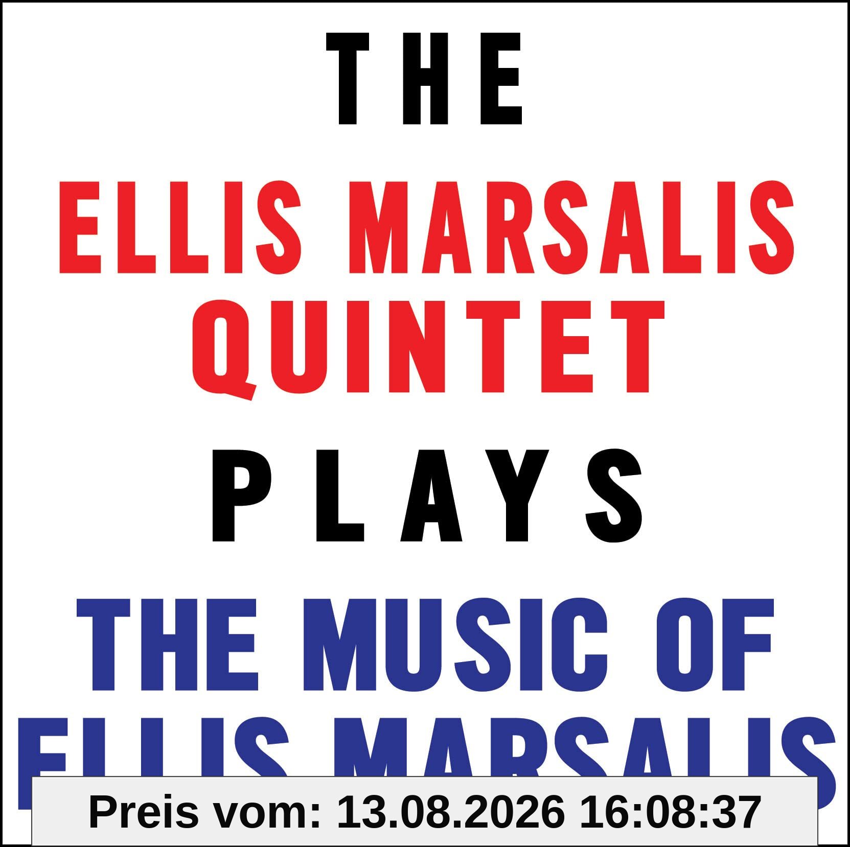 Plays The Music Of Ellis Marsalis