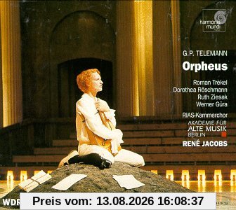 Telemann: Orpheus oder Die wunderbare Beständigkeit der Liebe (Opern-Gesamtaufnahme) (2 CD)