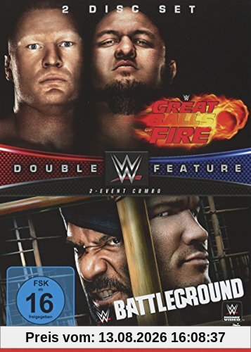 WWE: Great Balls of Fire/Battleground 2017 - Double Feature [2 DVDs]