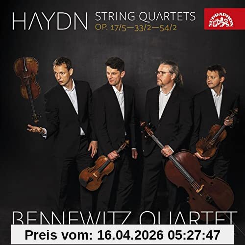 Bennewitz Quartet Joseph Haydn, Streichquartette Opp. 17/5, 33/2 Und 54/2