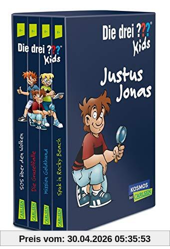 Die drei ??? Kids: 4 Bände im Schuber (SOS über den Wolken, Spuk in Rocky Beach, Die Gruselfalle, Mission Goldhund)