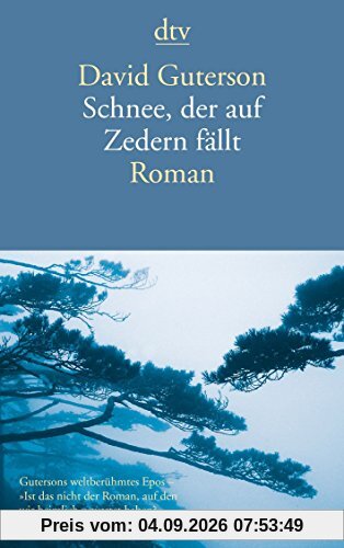Schnee, der auf Zedern fällt: Roman