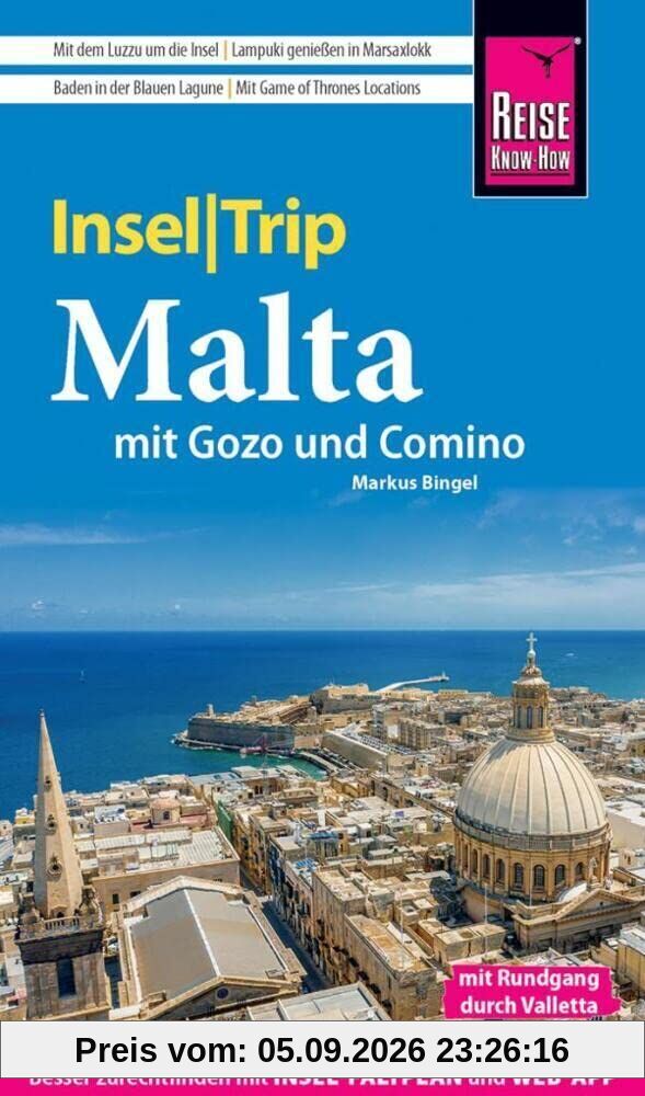 Reise Know-How InselTrip Malta mit Gozo und Comino