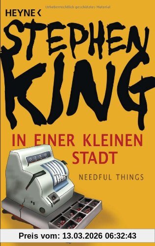 Stephen King In Einer Kleinen Stadt (Needful Things), Roman