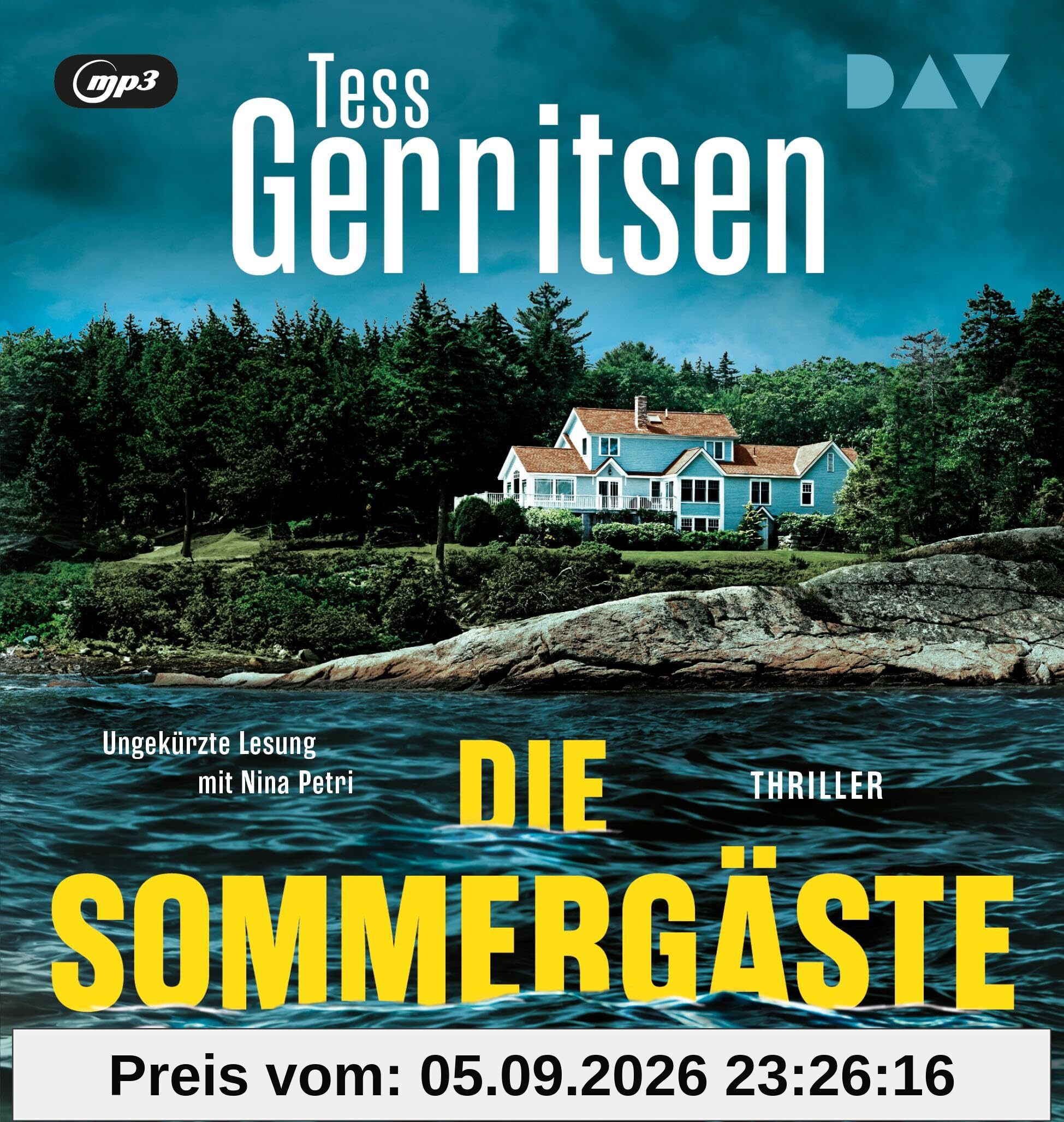 Die Sommergäste. Der Martini-Club 2: Ungekürzte Lesung mit Nina Petri (1 mp3-CD)