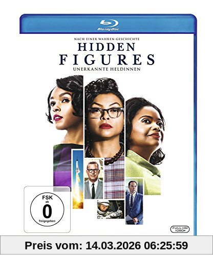 Theodore Melfi Hidden Figures - Unerkannte Heldinnen [Blu-ray]