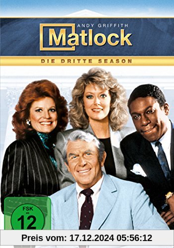 Matlock - Season 3 [5 DVDs]