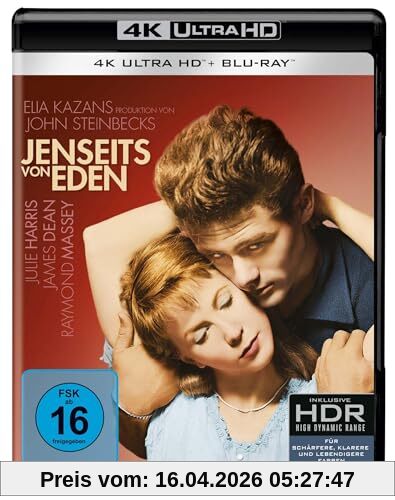 Jenseits von Eden (4K Ultra HD) (+ Blu-ray 2D)
