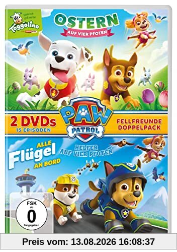 Paw Patrol: Ostern auf vier Pfoten & Paw Patrol: Alle Flügel an Bord [2 DVDs]