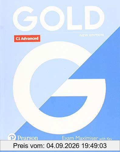 Gold C1 Advanced New Edition Exam Maximiser with Key
