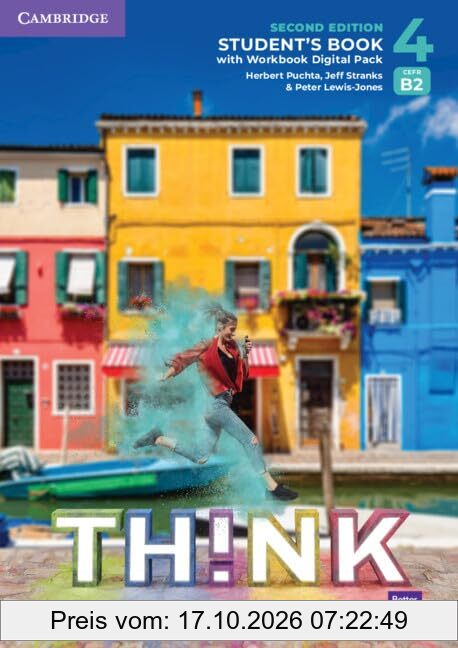 Think Level 4 Student's Book with Workbook Digital Pack British English