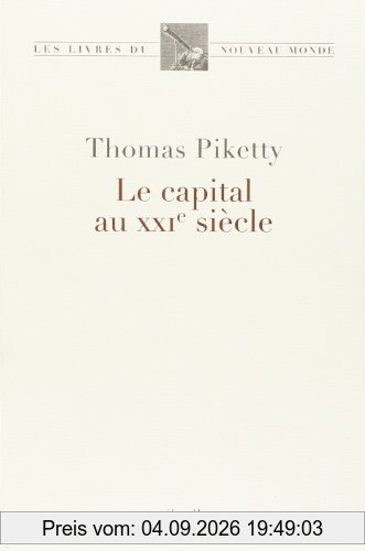 Le capital au XXIe siècle